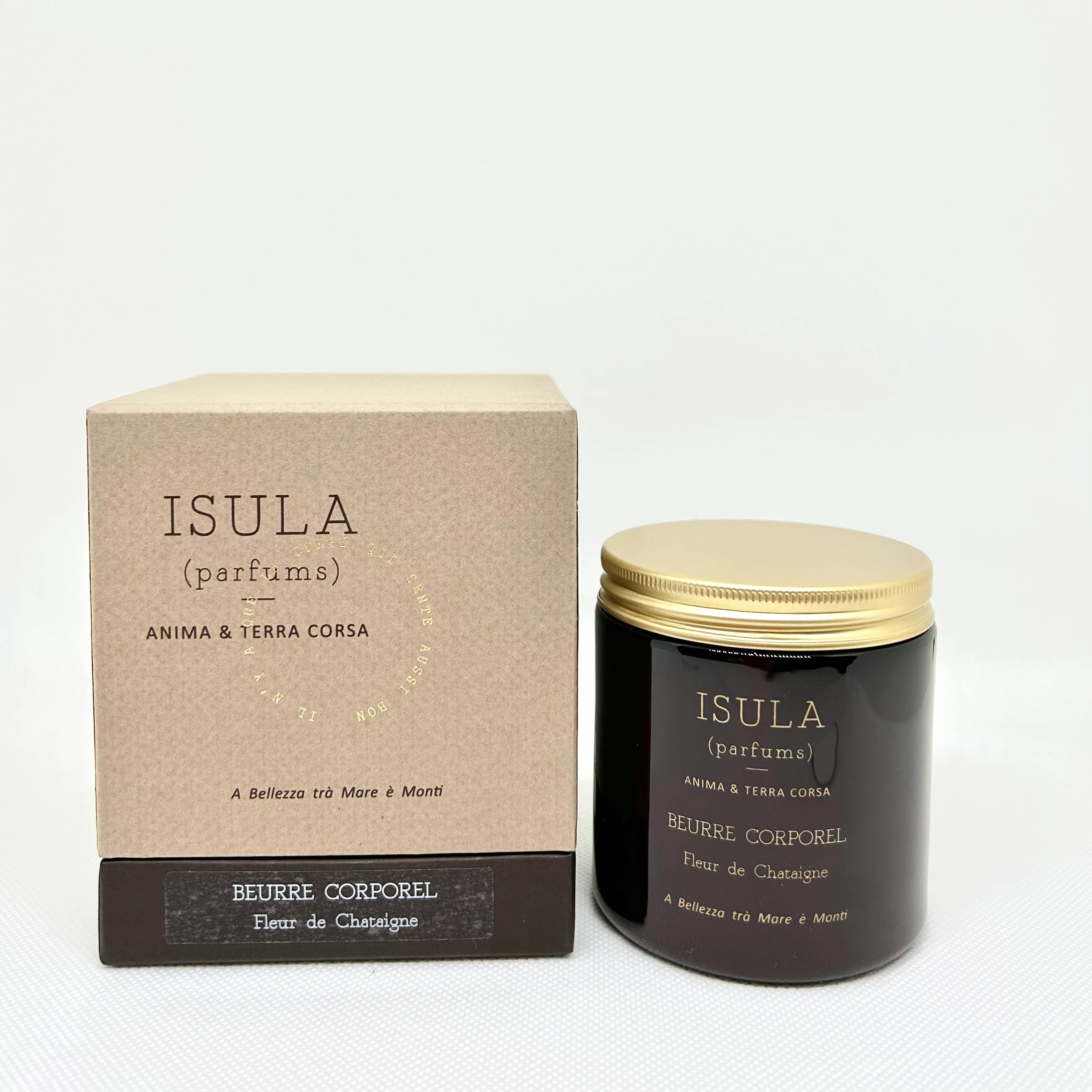 Baume de beauté corps Ambre précieux de Isula Parfums 250ml