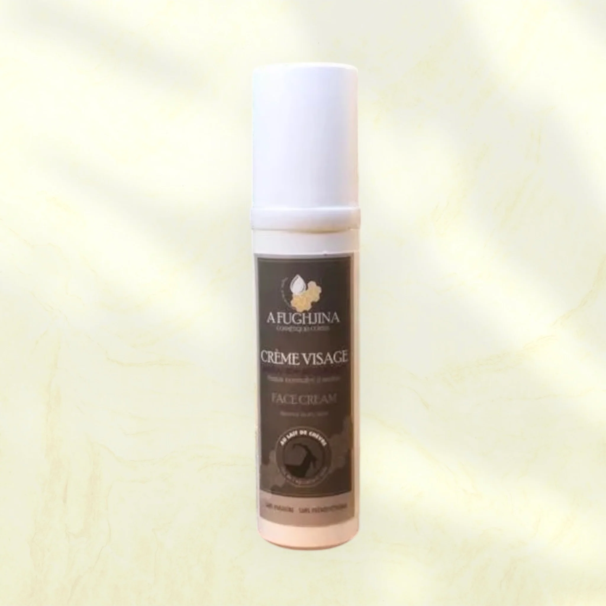Crème visage au lait de chèvre de Corse - A FUGHJINA 50ml